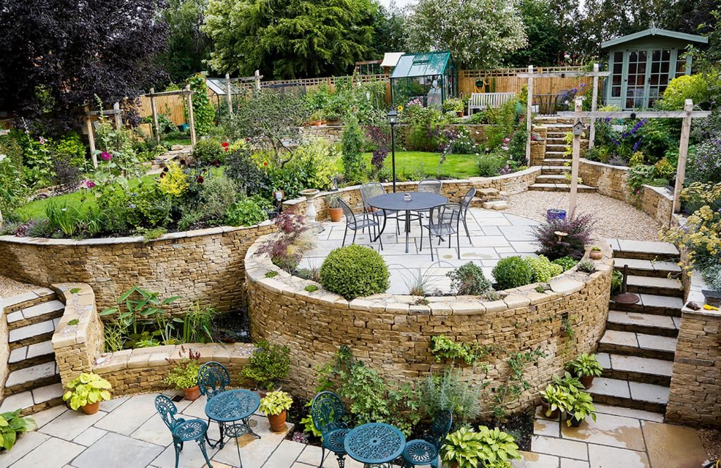 A garden designed for the good life