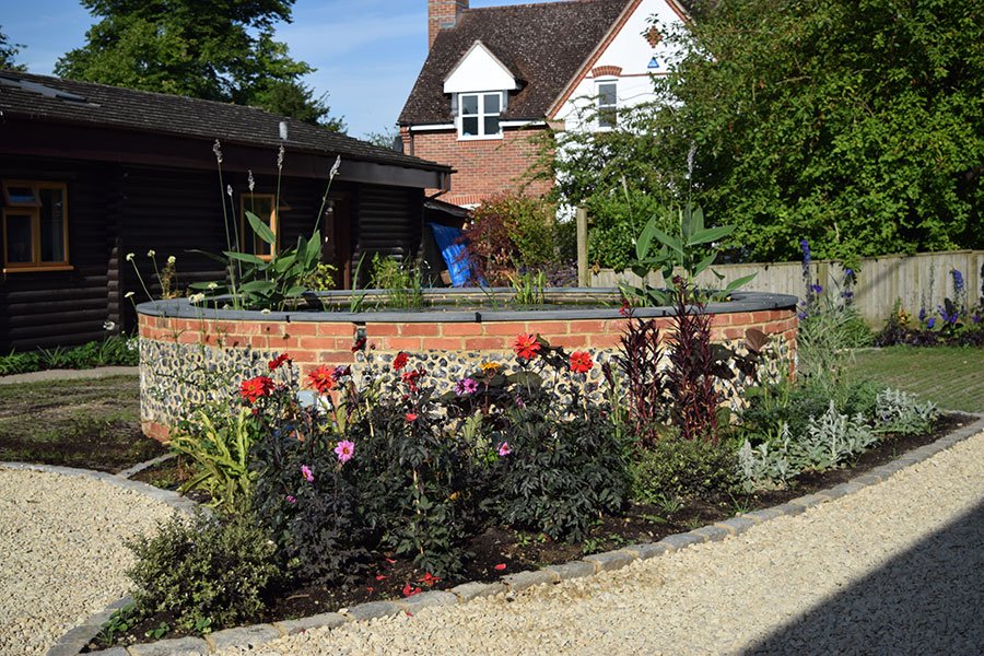 Garden design completed