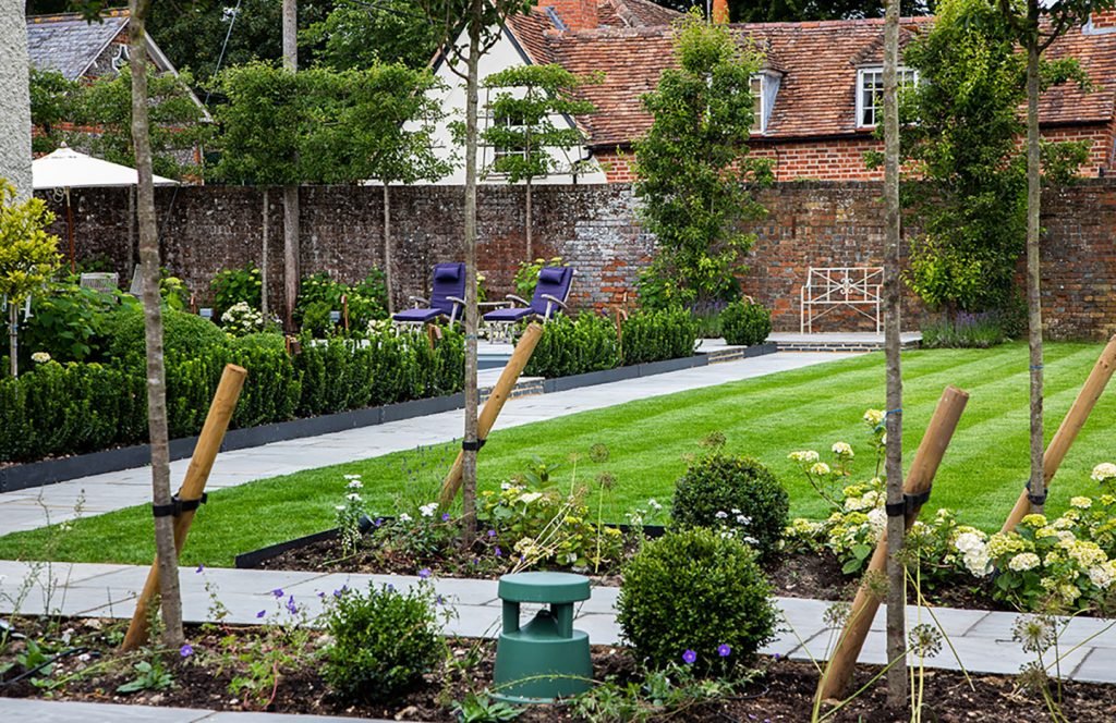 Classic style for a Georgian walled garden