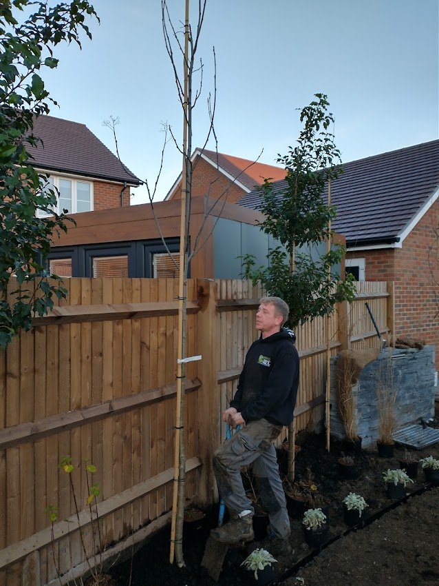The first of the 2022 Trees planted for 2022